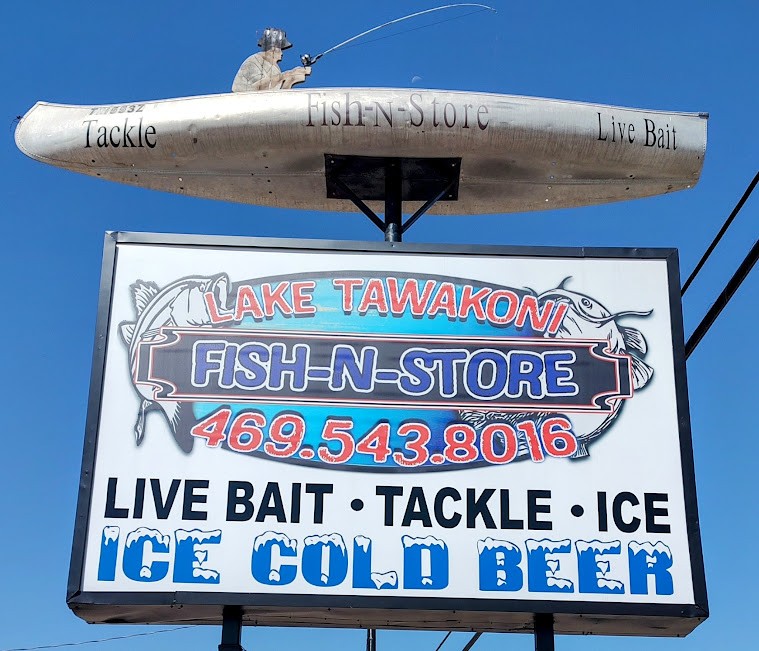 Fish 'n' Store Bait & Tackle Lake Tawakoni Texas