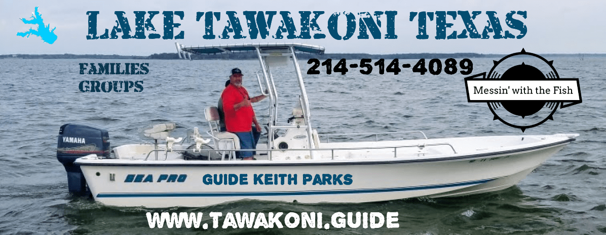 Climb aboard his 23.4 Seapro Center Console Fishing Boat on Lake Tawakoni Texas.